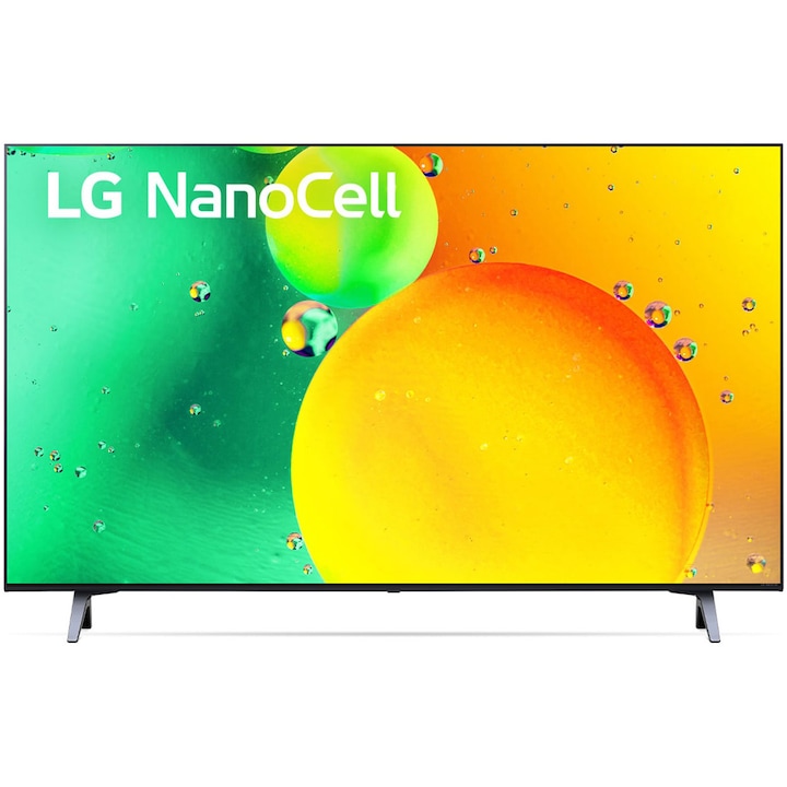 LG 43NANO753QC NanoCell Smart LED Televízió, UHD 4K, 108 cm, ThinQ AI, HDR, webOS