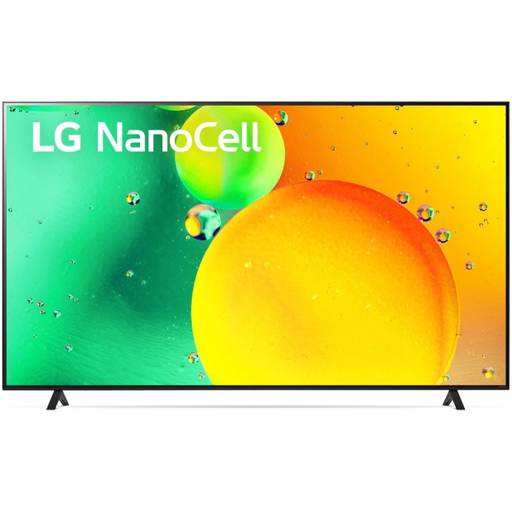 Телевизор LG QNED 75NANO753QA, 75" (189 см), Smart, 4K Ultra HD, Клас G (Модел 2023)