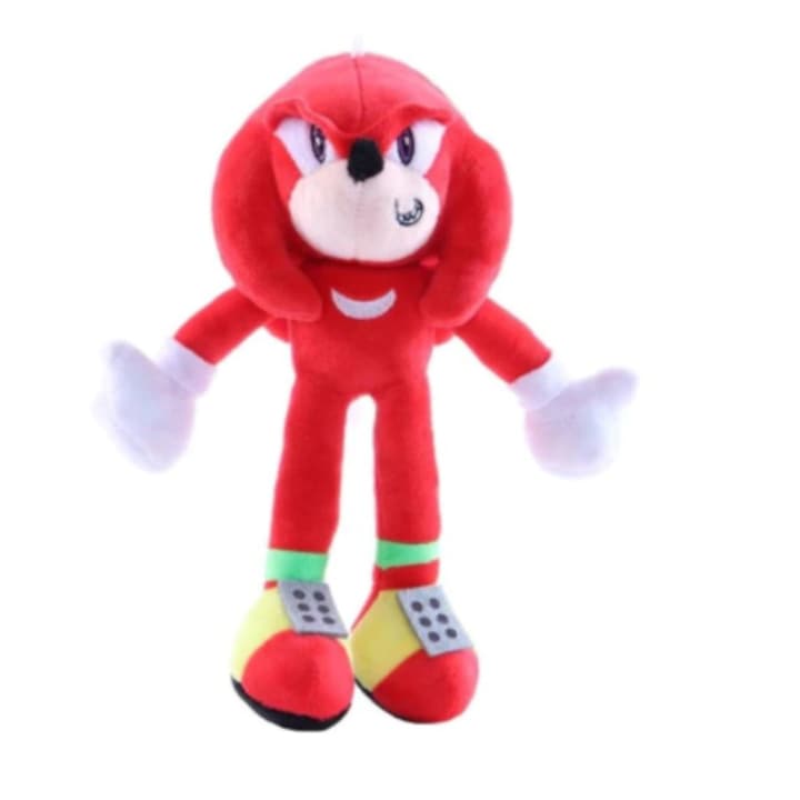 Plüss játék Sonic the Hedgehog, piros, 28-30cm, hangfunkciós