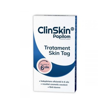 Апликатор за лечение на папиломи ClinSkin Papilloma, Crushed - eMAG.bg
