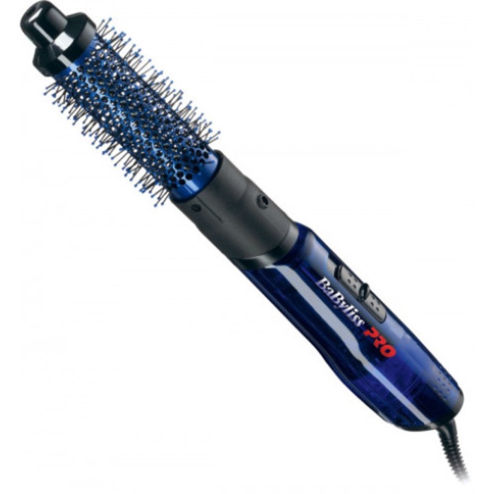 Perie electrica cu aer cald, 34 mm Babyliss Pro Blue Lightning BAB2620E