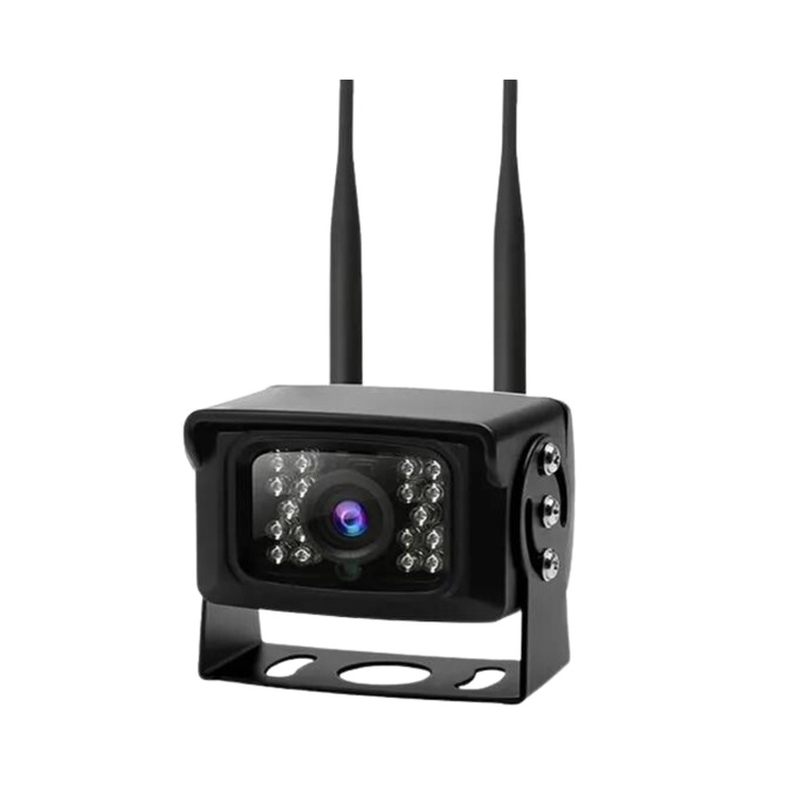 4G, 5MP, kültéri térfigyelő kamera mágneses támasztékokkal, ideális buszokhoz, teherautókhoz, fényképezéshez