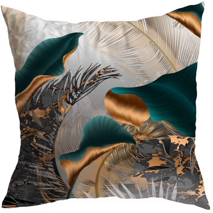 Fata de perna decorativa 40x40, HomeView, H-PDS111-M