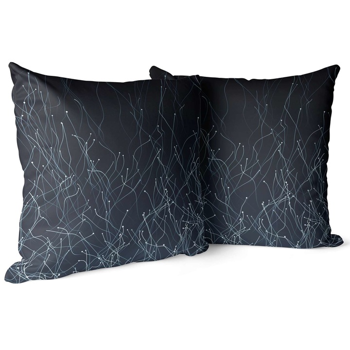 Fata de perna decorativa 40x40, HomeView, H-PDS114-M