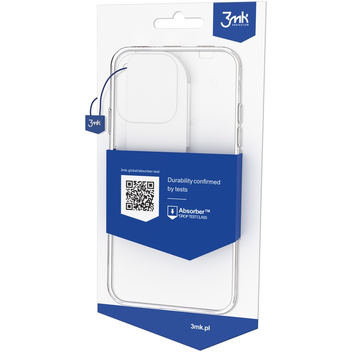 Предпазен калъф 3mk Armor Case за iPhone 15 Pro Max, Прозрачен