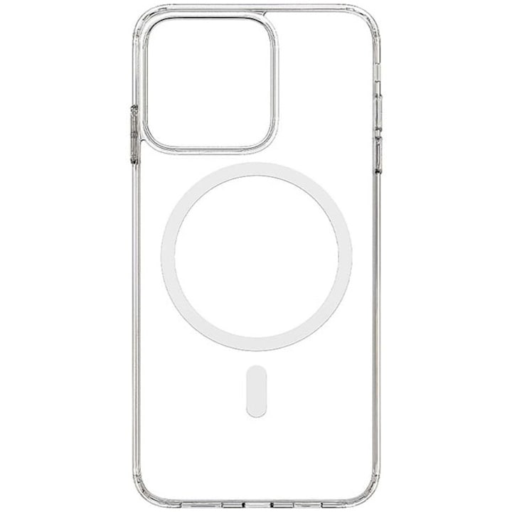 Husa de protectie 3mk MagCase pentru iPhone 15, Transparent