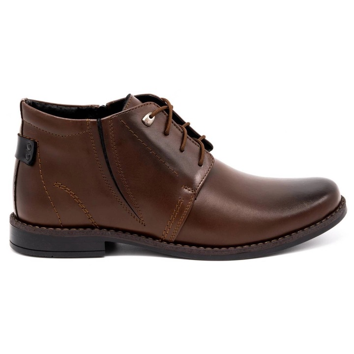 Pantofi pentru bărbați, Olivier, BM126803, Maro