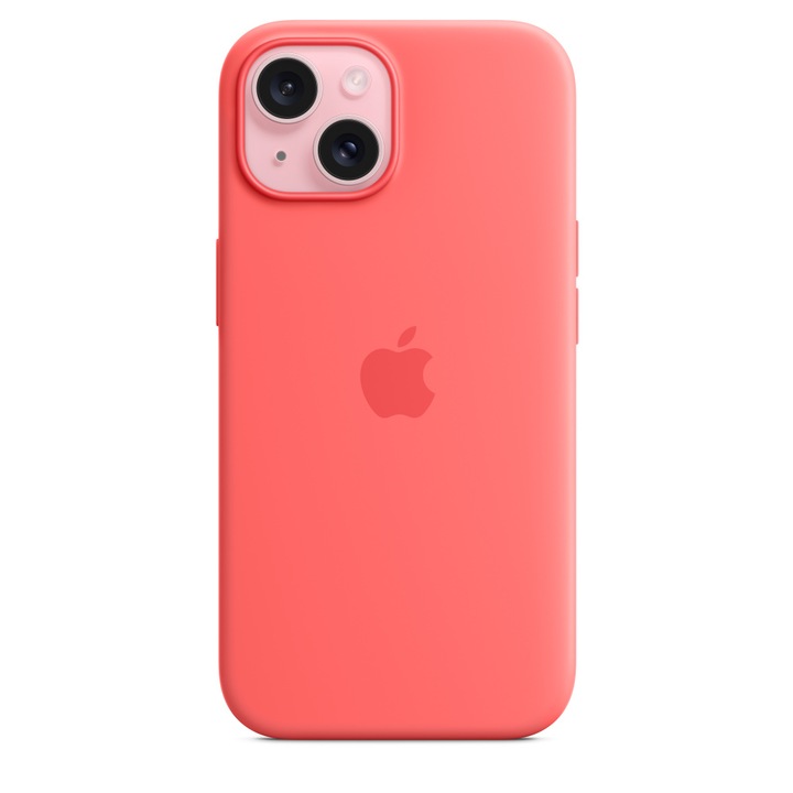 Силиконов Калъф за Apple iPhone 15, Корал