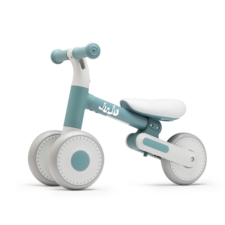 Bicicleta fara pedale pentru copii Juju Dody, varsta 1-3 ani, ajustabila 2 pozitii, Albastru