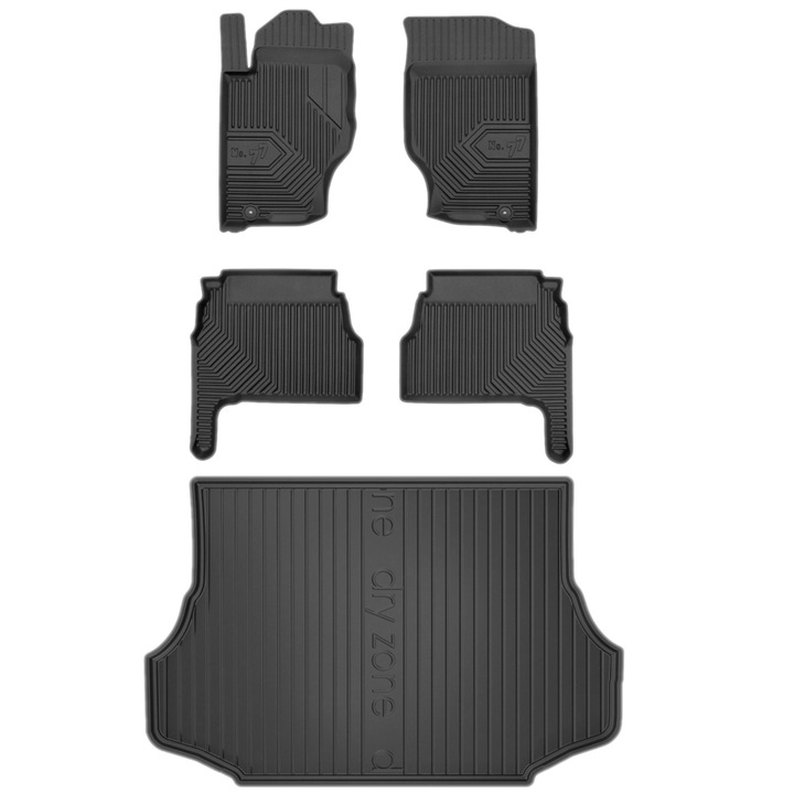 Set 5 covorase auto, Frogum, Compatibil cu Kia Sorento I 02-09