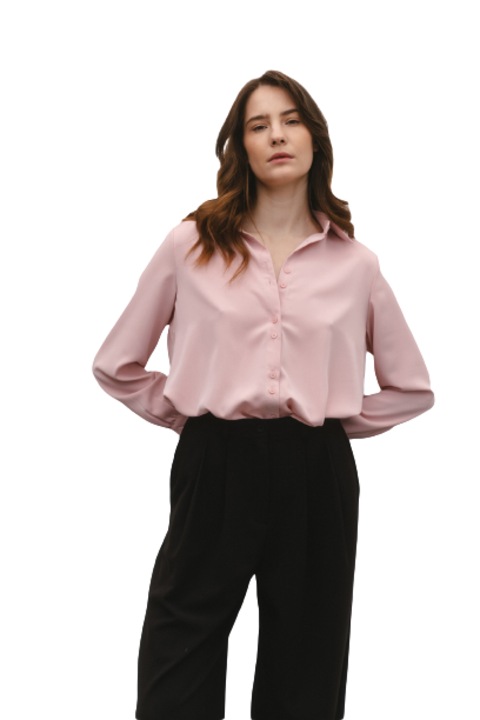 Bluza Azuri 6403, Roz deschis prafuit