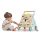 Дървена проходилка Tender Leaf Toys - Sunshine Baby Activity Walker, С активности