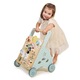 Дървена проходилка Tender Leaf Toys - Sunshine Baby Activity Walker, С активности