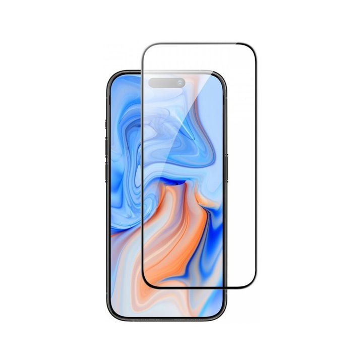 Folie Sticla Securizata Esr Shield Full Cover Compatibila Cu iPhone 15, Aplicator Inclus