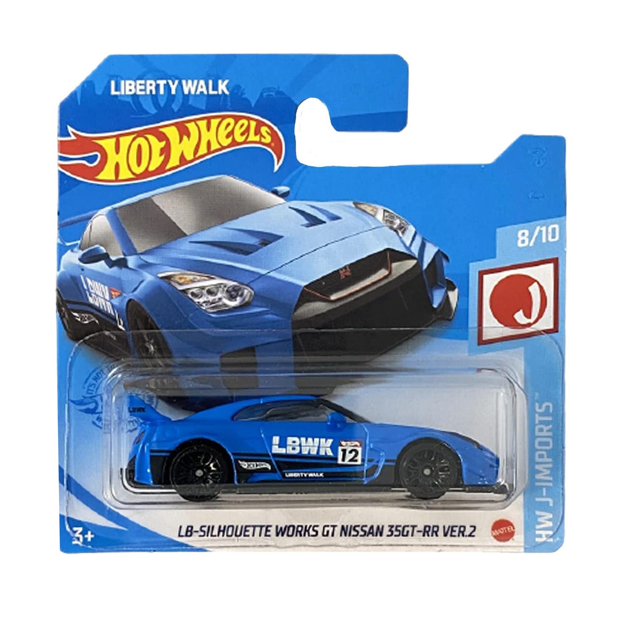 Masinuta metalica Hot Wheels, LB-Silhouette Works GT Nissan 35GT