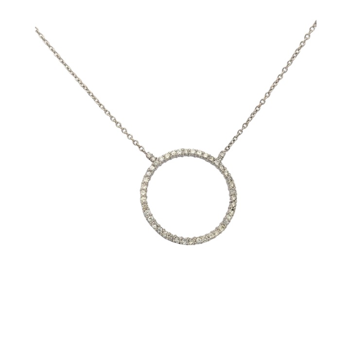 Coiler din Aur 14K cu Diamante Naturale 2.00ct. G-L VS2 I2 10.46g 46 cm