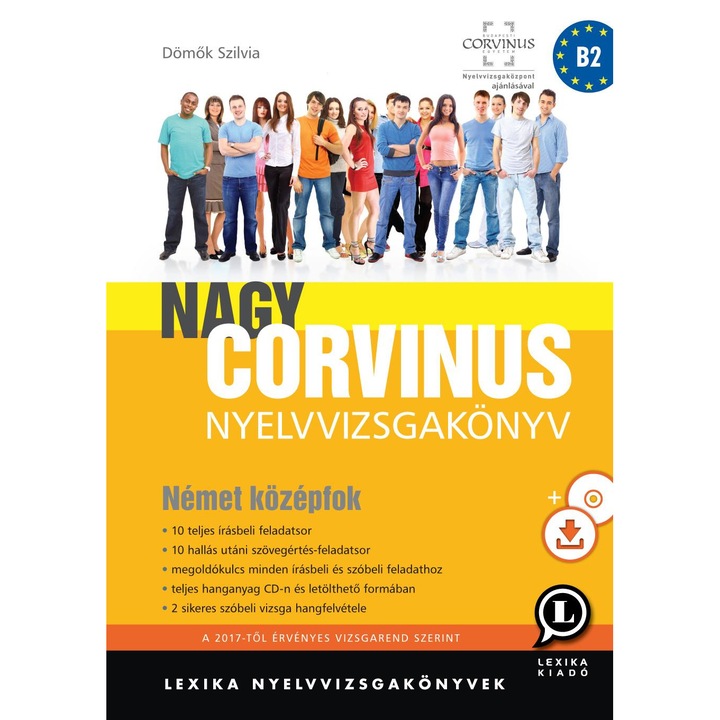 Nagy Corvinus nyelvvizsgakönyv - Német középfok