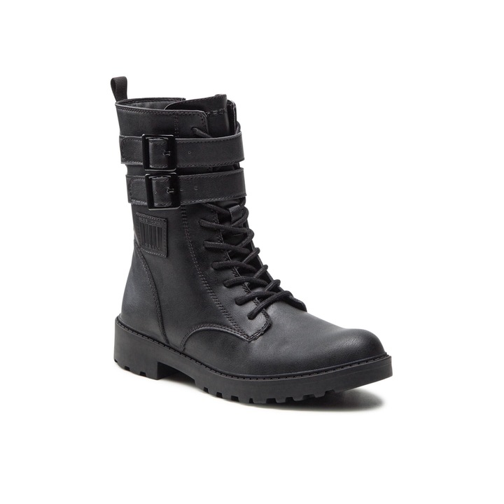 Lánycsizma, Geox, 300194973, Eco-bőr, fekete, 36 EU