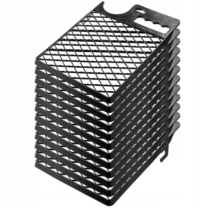 Set 12 grile de vopsit pentru rola, Plastic, 31x23 cm