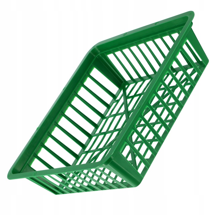 Cos pentru plantarea bulbilor, Kadax, Plastic, Verde, 28cm