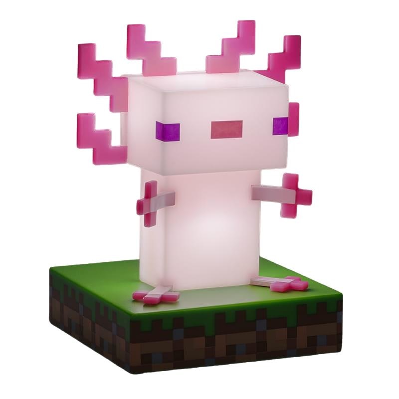 Lampa Minecraft, Paladone, Plastic, 11 x 8 x 8 cm, 6+ ani, Multicolor 