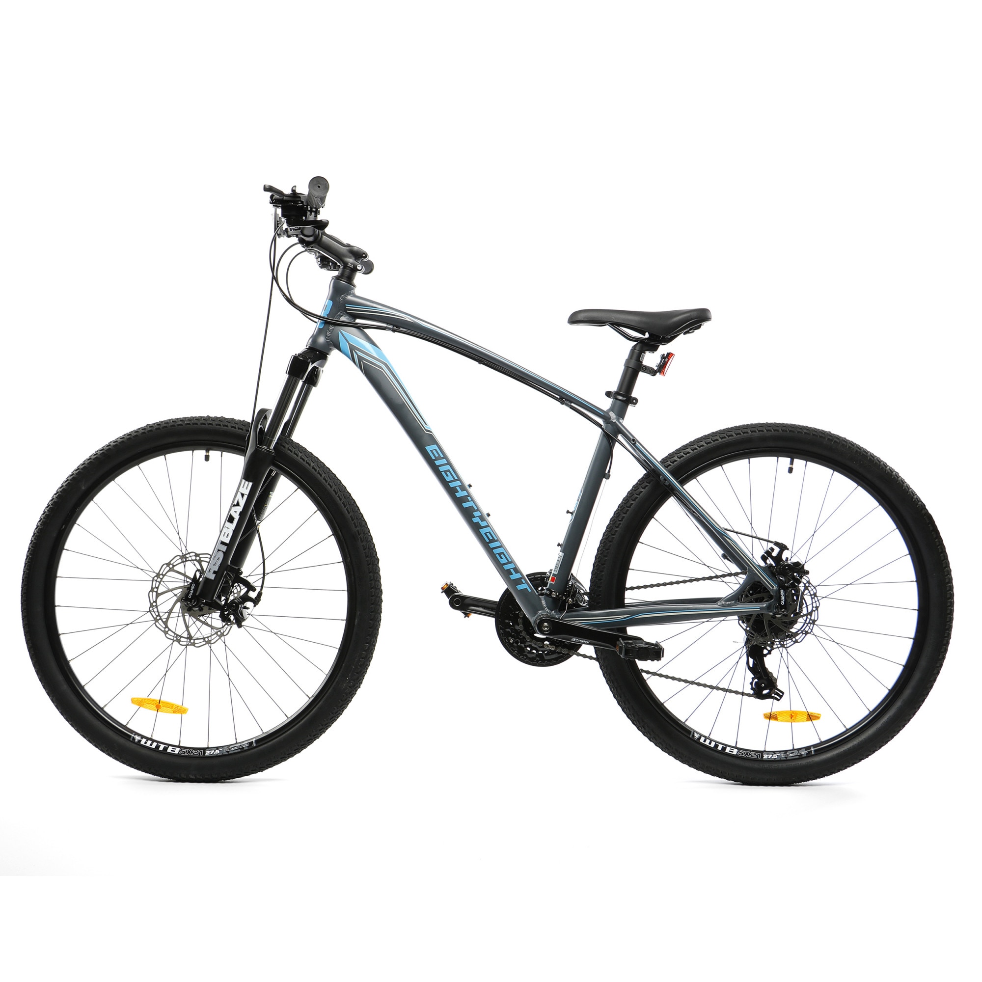 Seduce stimulate theft Bicicleta MTB 27.5 EightyEight, marime cadru L, negru-albastru - eMAG.ro