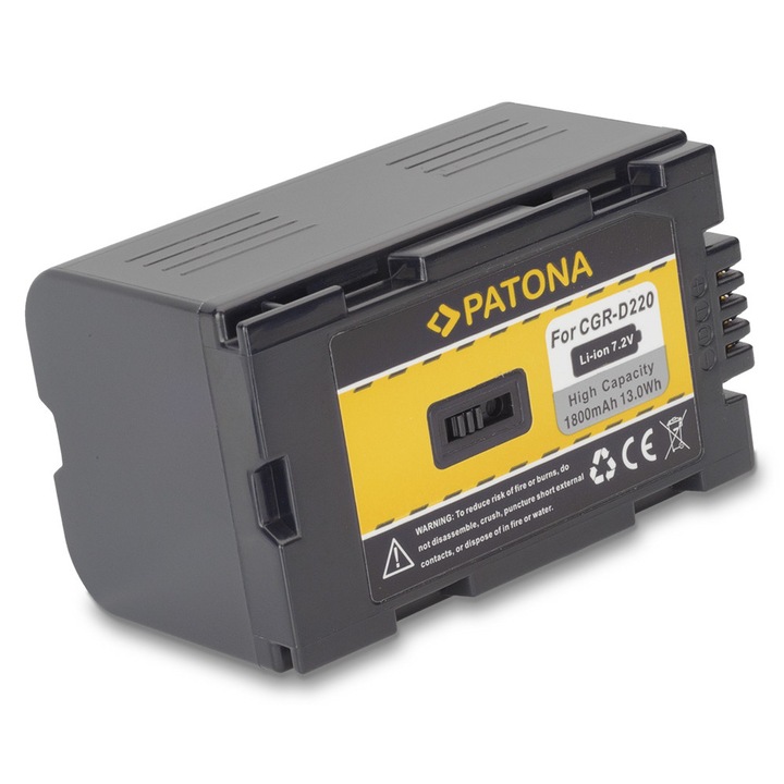 PATONA | Acumulator tip PANASONIC CGR-D220 CGA-D54 CGR-D16 NV-Serie