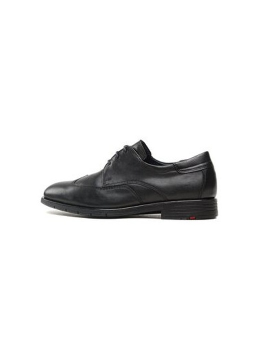 Pantofi barbati, Lloyd, 302042876, Piele naturala, Negru, 44 EU