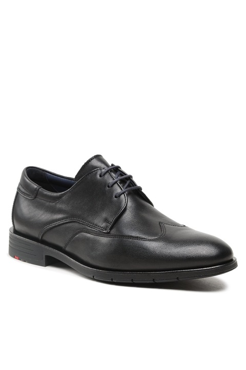 Pantofi barbati, Lloyd, 302042876, Piele naturala, Negru, 44 EU