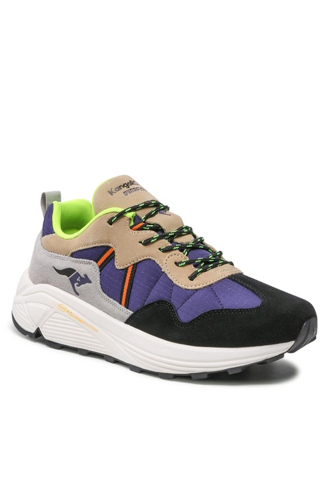 Pantofi barbati, KangaRoos, 300463345, Piele naturala, Multicolor, 44 EU
