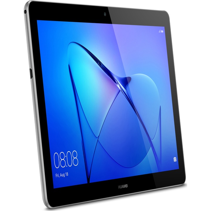 Tableta Huawei MediaPad T3 10, 9.6", Quad Core 1.4 GHz, 2GB RAM, 16GB, Space Gray