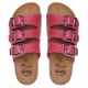 Scholl Rio Wedge női bioprint 3csatos papucs F26835-1026 fuxia 06555 Méret 35