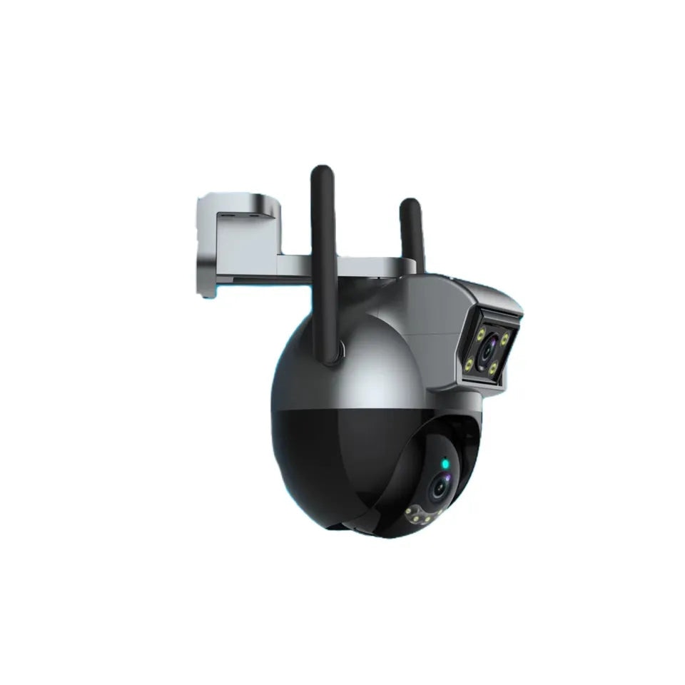 Външна камера за наблюдение, вътрешен двоен WIFI, 4MP, Ultra HD ...