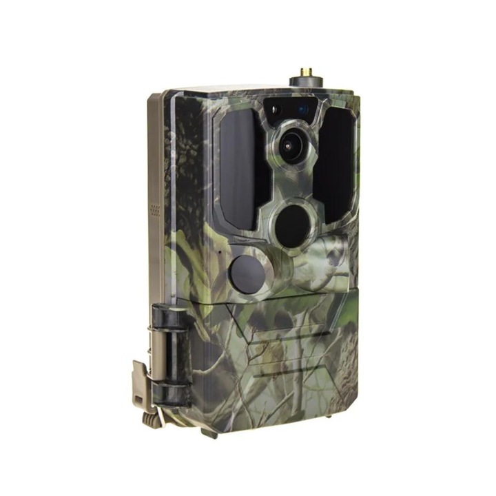 WISTINO 4G 14 MP ловна камера, видео резолюция 2.7 K, 0.4s тригер, PIR 20 m, ъгъл 120.38 LEDs 940nm, телефонно приложение UCON