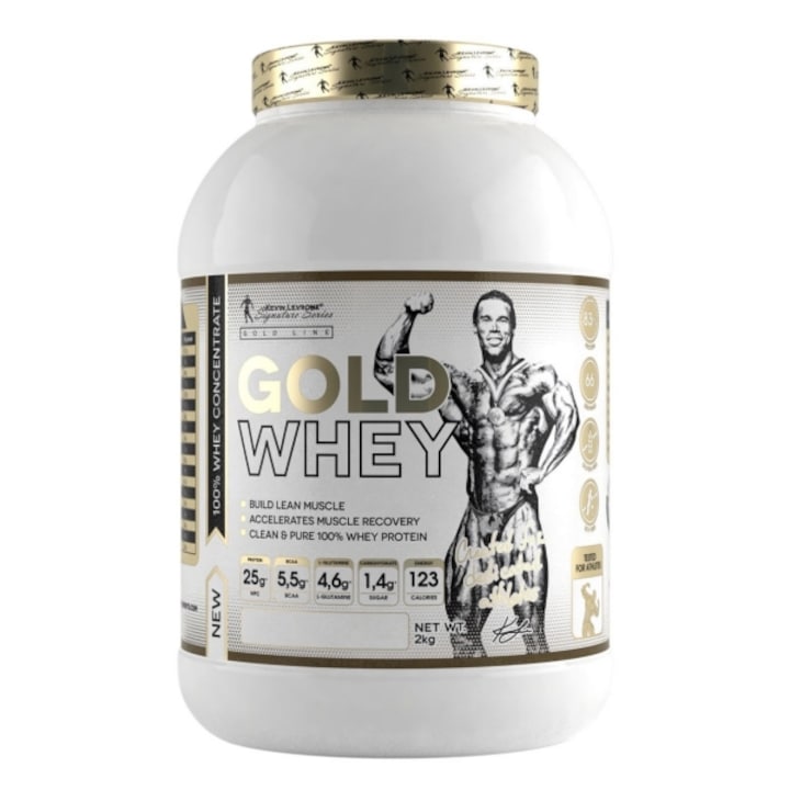 Proteina din zer, Kevin Levrone Gold Whey, Ciocolata, 2 kg
