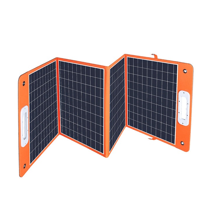 Panou solar, Placa de incarcare, Sursa EU, 200W, Portocaliu