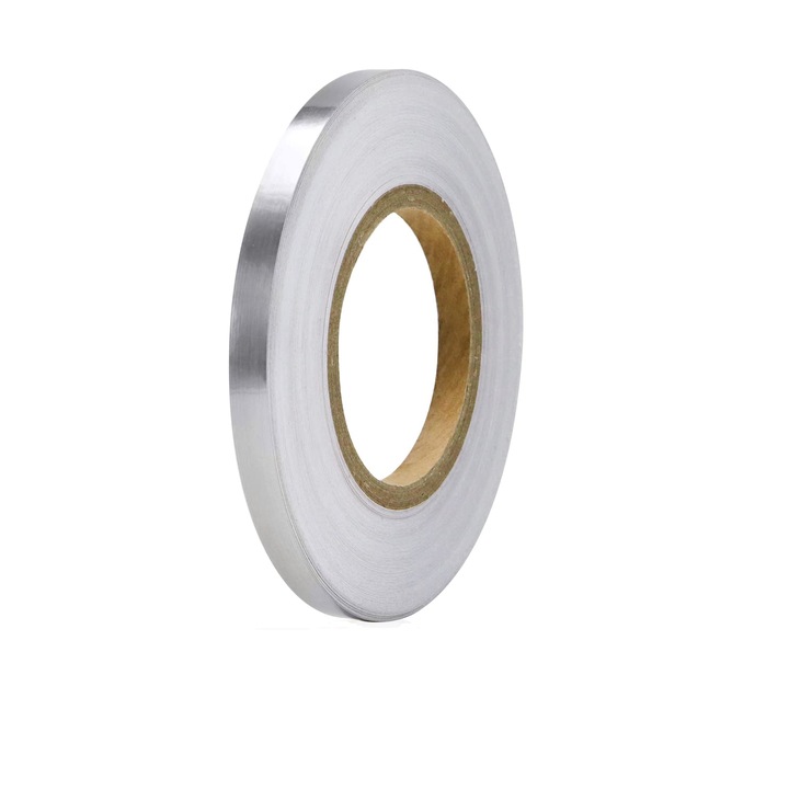 Banda Adeziva Impermeabila pentru Rosturi Gresie si Faianta 50 m x 10 mm Argintiu G Glixicom®