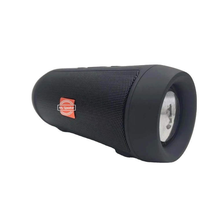 Мини преносим Bluetooth високоговорител, My Speaker, черен, USB вход, tf карта функция