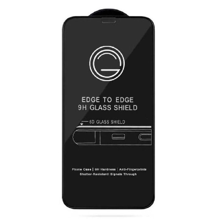 Стъклен протектор за дисплей MBX 5D Slim с цяло лепило, За Samsung Galaxy A32 5G (A326B), Черен