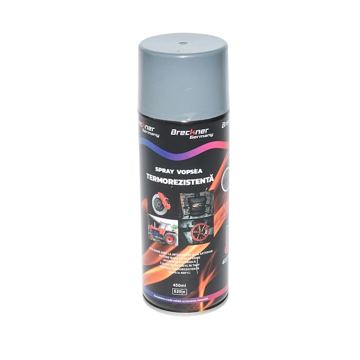 Spray vopsea auto gri termorezistent