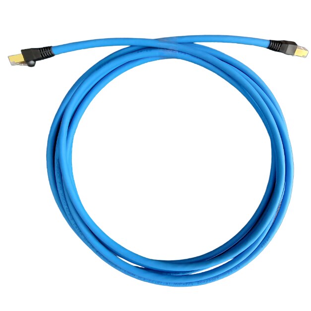 Cat.6A FTP кабел с позлатени RJ45 щепсели, 100% индивидуално екранирани ...