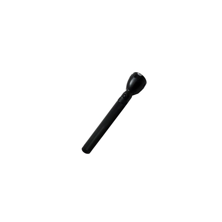 LED zseblámpa 3W, 3x R20 elem, 12V, 220V, fekete