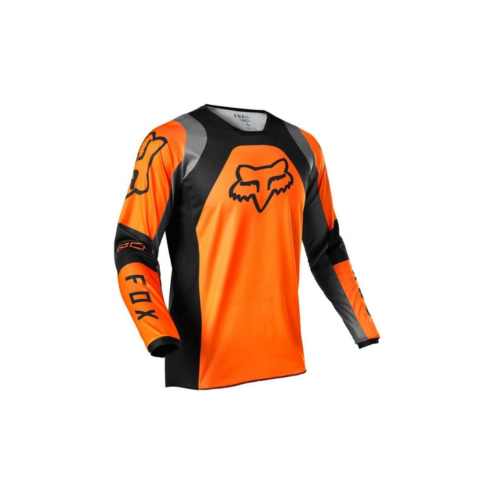 Tricou Enduro - Mx Fox 180 Lux Portocaliu Marime M