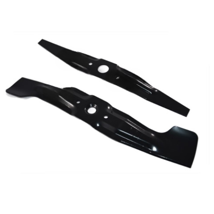 Set de 2 lame de tuns iarba, PerfektGarten, Negru