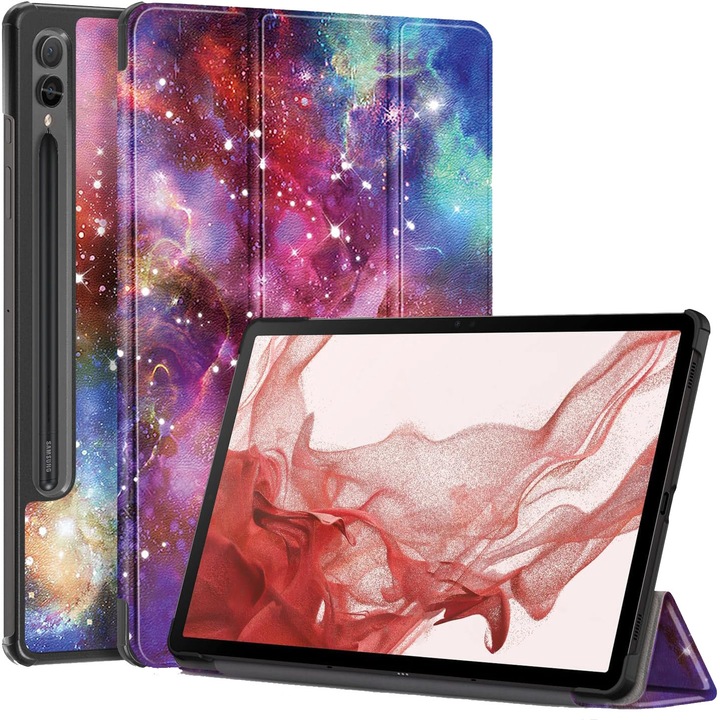 Ultra Slim Cover, Revomag, Samsung Galaxy Tab S9 Plus /S9 Plus FE 12,4" Smart Cover - Galaxy