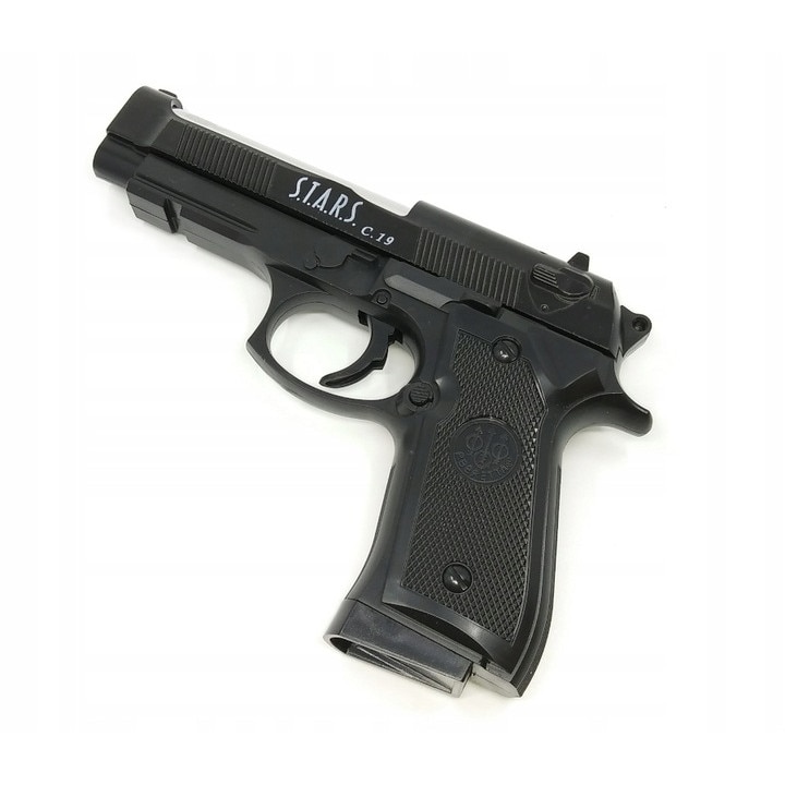 Комплект Пистолет Beretta, Метал/Пластмаса, 18+ години, 19.5 х 13.5 см ...