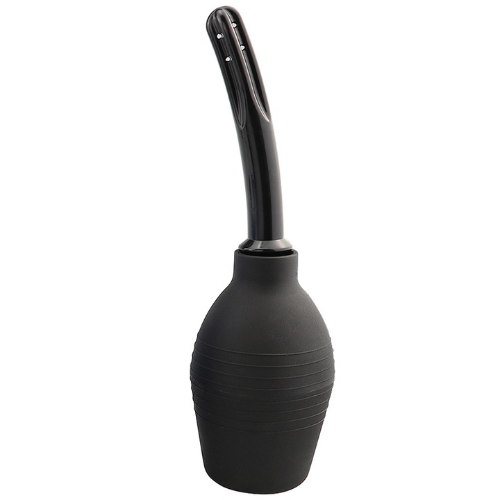 Dispozitiv pentru igiena intima, Chucai, PVC, 310 ml, Negru