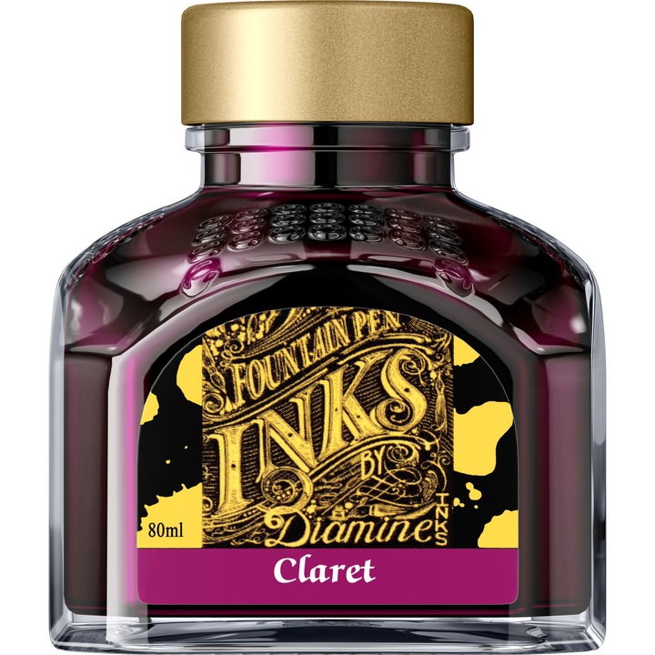 Calimara cerneala Diamine Standard 80 ml Claret