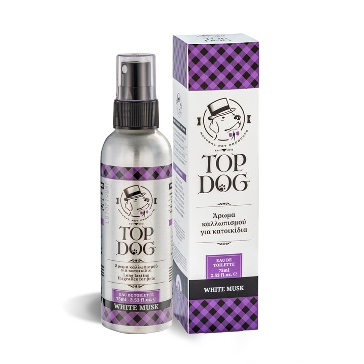 Parfüm kutyáknak White Musk, Top Dog, 75 ml
