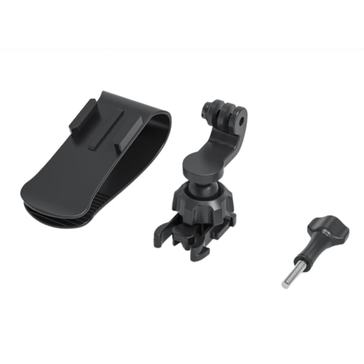 Щипка за монтиране на камера към автомобилен сенник, Surewo, Съвместим с GoPro Hero 12,11,10,9,8,7,6,5, DJI Osmo Action 4, Action 3